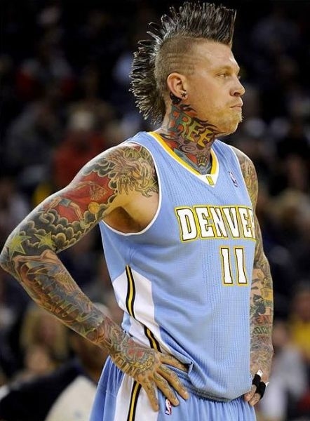 The Evolution of Chris Andersen's Tattoos - Heat Nation