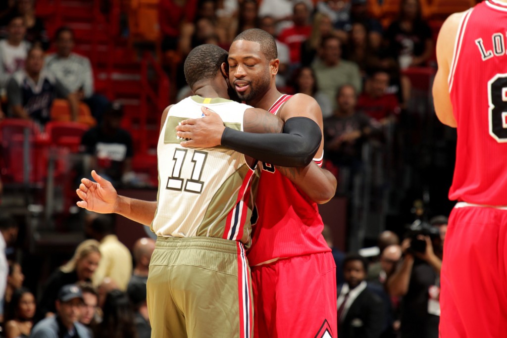Dwyane Wade and Dion Waiters