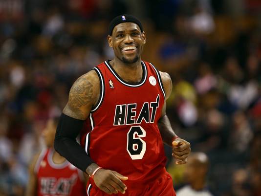 NBA - LeBron James of the Miami Heat named 2012-13 Kia NBA Most