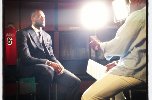 LeBron James' interview with Ahmad Rashad.