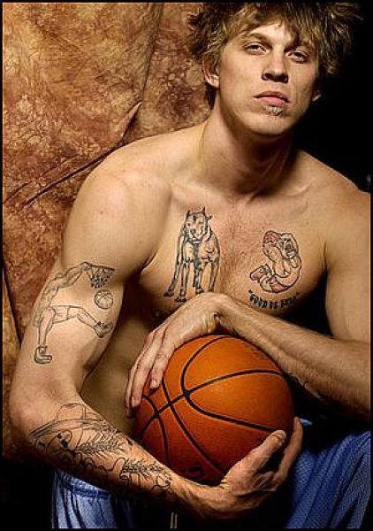 Chris Andersen Barely Any Tattoos