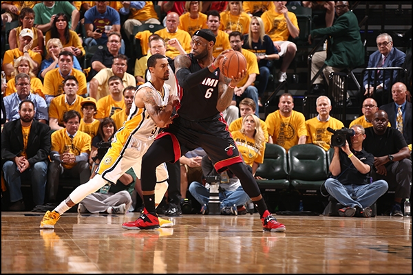 Heat Nation Video: All Five of LBJ's "Fouls" Against the Pacers