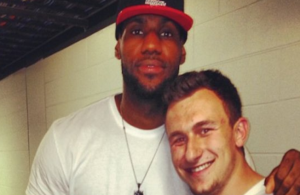 Miami Heat Rumor: LeBron James Spotted in Johnny Manziel Browns Jersey