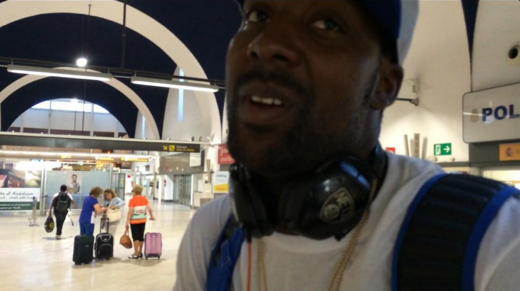 Andray Blatche Airport