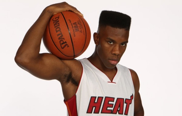 Norris Cole at Heat Media Day