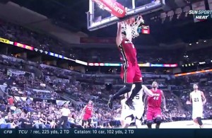 Video: Tyler Johnson Rises for the Alley-oop from Mario Chalmers