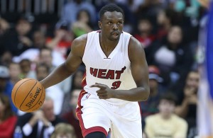 Luol Deng of the Miami Heat