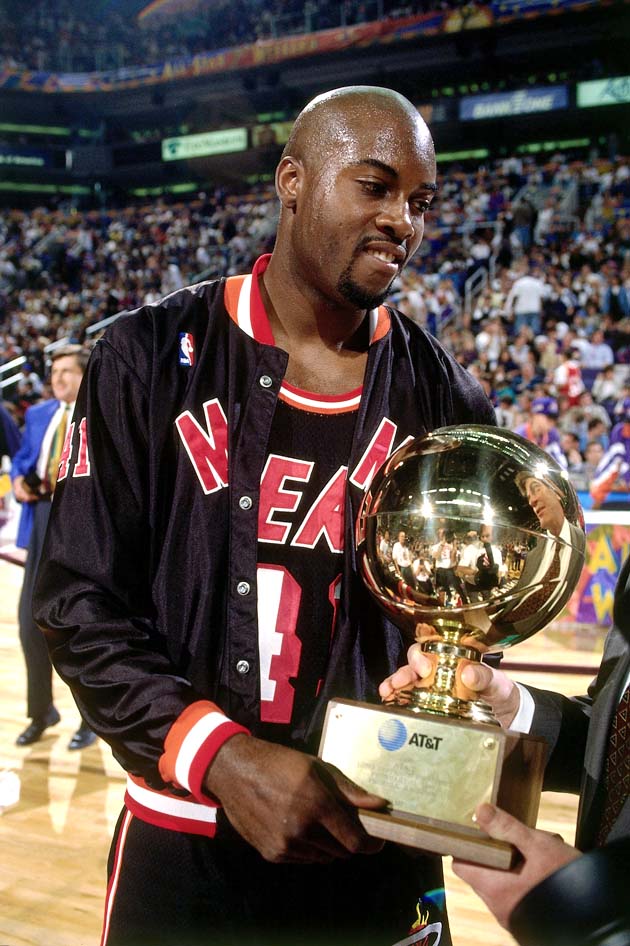 Glen Rice Wins 1995 NBA 3pt. Shootout 