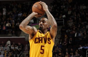 J.R. Smith of the Cavs