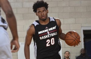 Justise Winslow of the Miami Heat Summer League