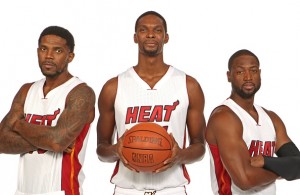 Chris Bosh, Dwyane Wade and Udonis Haslem Named Heat Captains