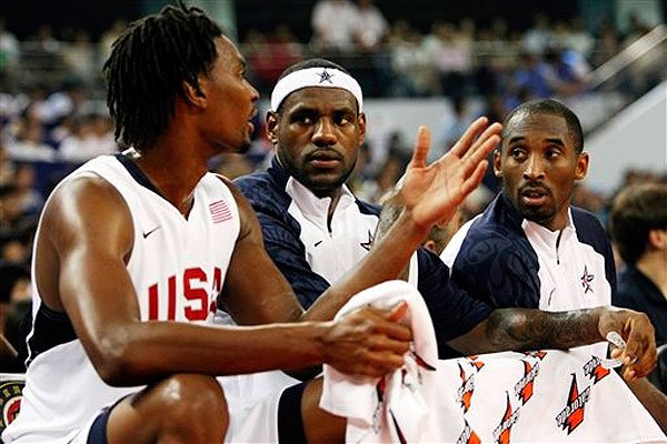 Chris Bosh, LeBron James, Kobe Bryant