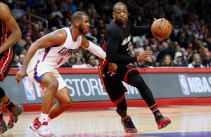 Dwyane Wade vs. Los Angeles Clippers on January 13, 2016