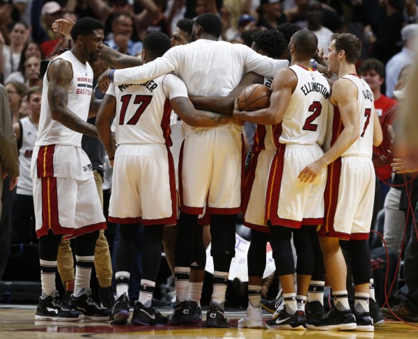 Udonis Haslem and Miami Heat Players