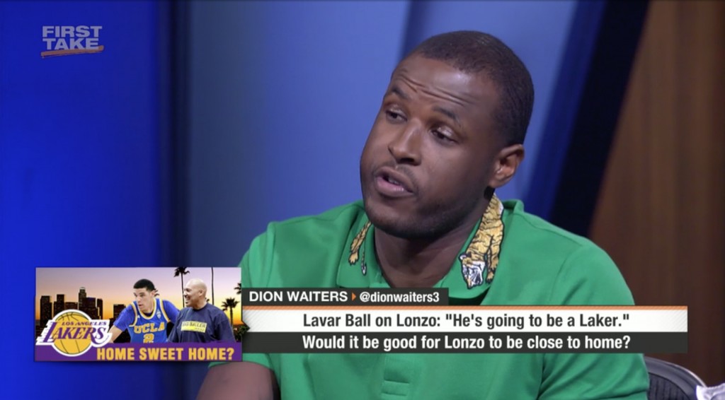Dion Waiters Gives His Thoughts on Lonzo Ball Joining Miami Heat