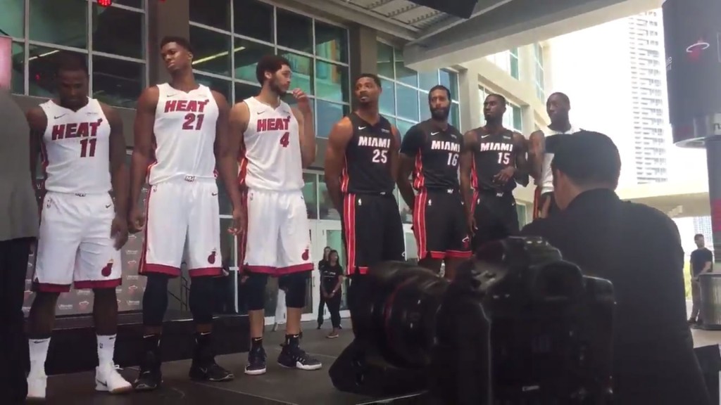 Miami Heat Sponsor Jerseys