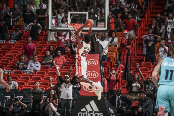 Justise Winslow Miami Heat Dunk
