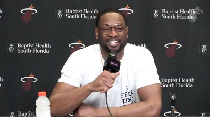 Dwyane Wade's First Press Conference Since Returning to Miami