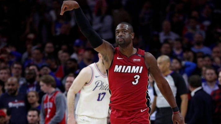 Dwyane Wade Miami Heat 76ers