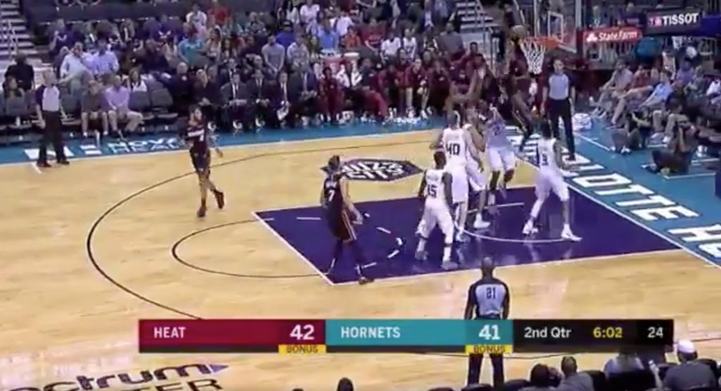 Derrick Jones Jr. vs. Hornets