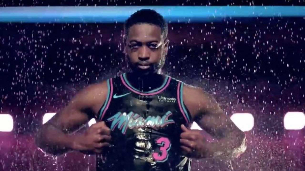 Miami Heat: Dwyane Wade's new Sunset Vice hair?