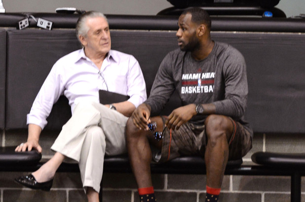 Pat Riley Had '2 or 3 Days of Tremendous Anger' When LeBron Left Miami Heat