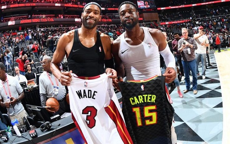 Vince Carter and Dwyane Wade