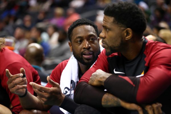 Dwyane Wade and Udonis Haslem Miami Heat