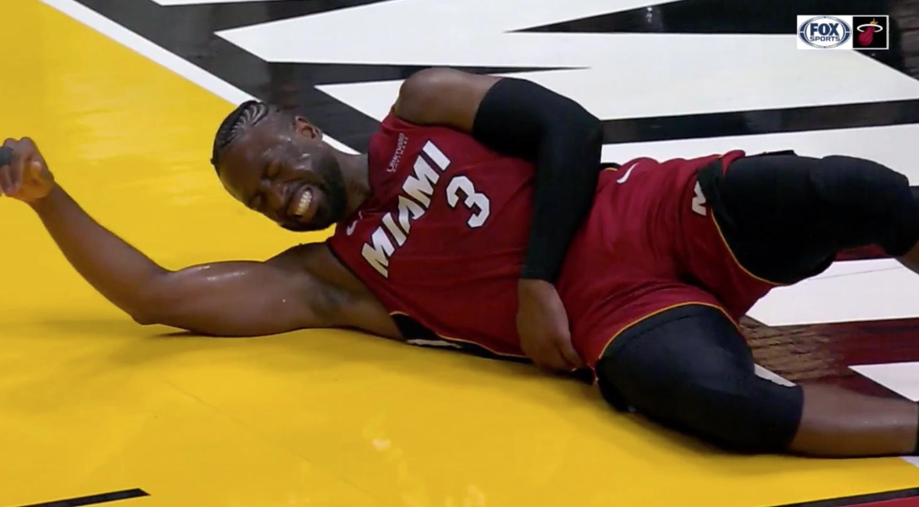 Dwyane Wade Hip Injury Miami Heat