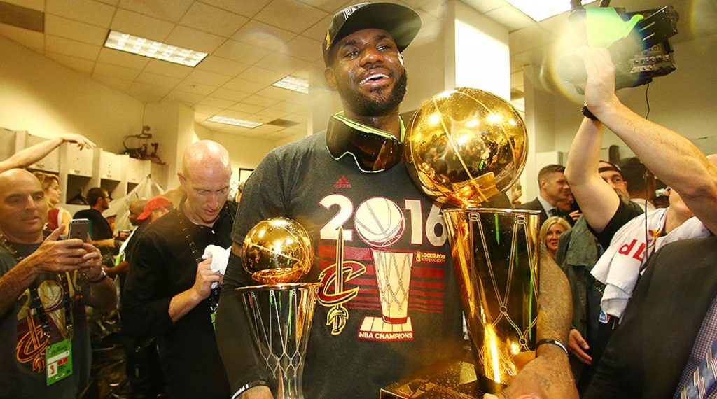 LeBron James NBA Championship Cavs