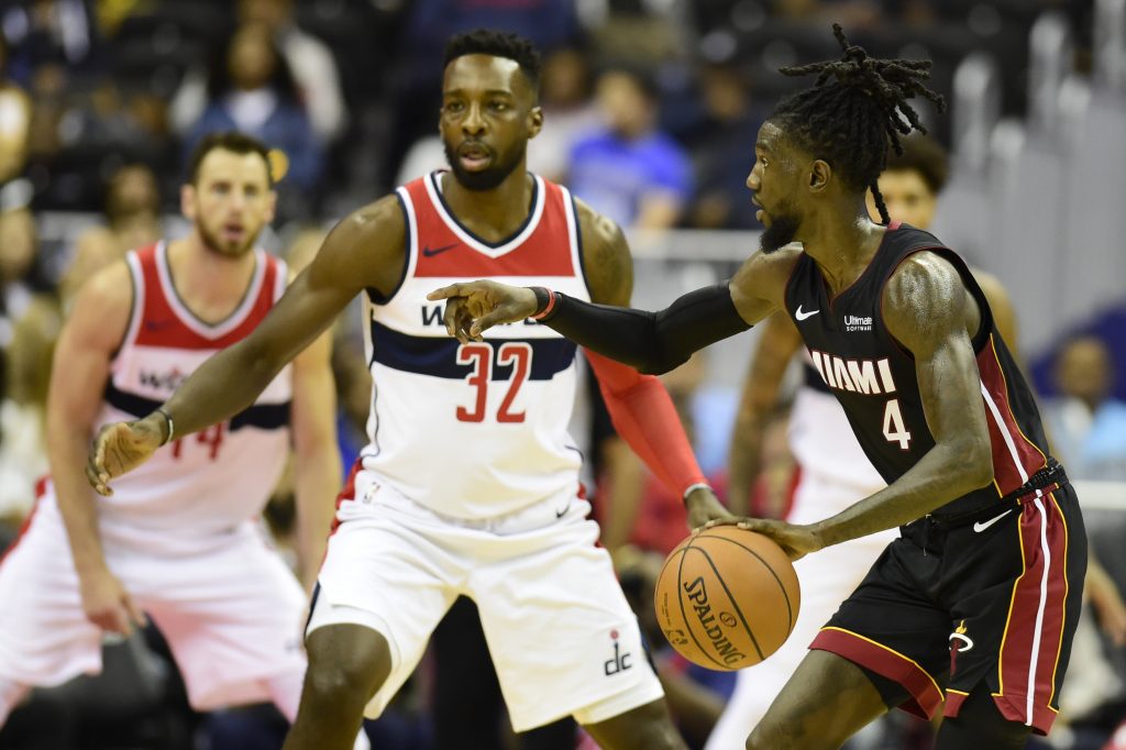 Miami Heat Washington Wizards Briante Weber Jeff Green