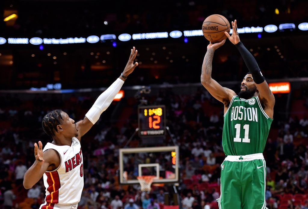 Josh Richardson and Kyrie Irving