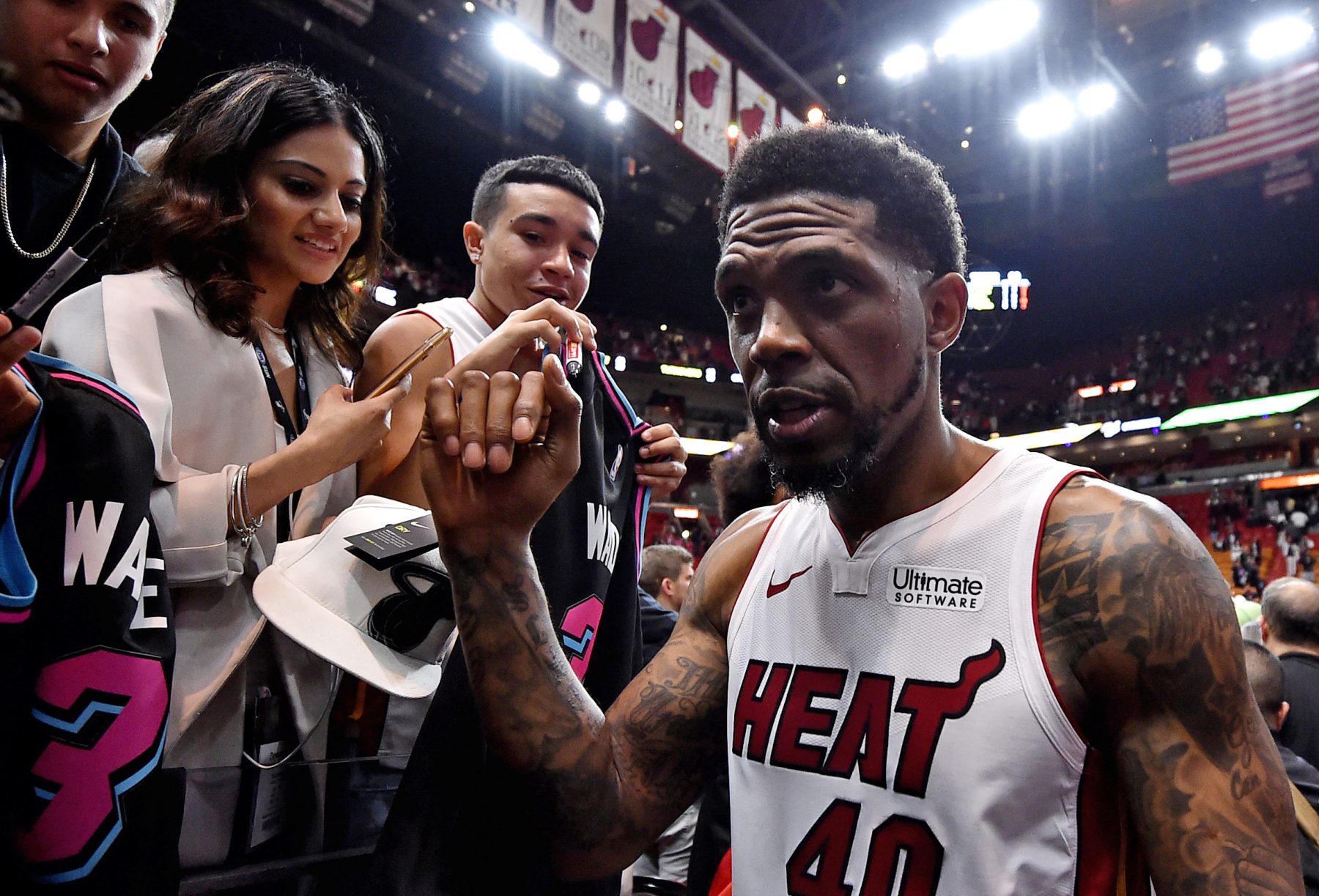 Udonis Haslem Miami Heat Fans