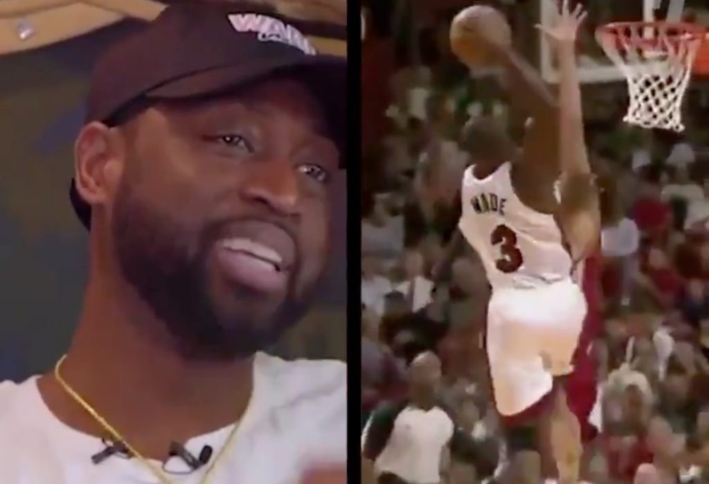Dwyane Wade's Reaction to Dunk on Anderson Varejao