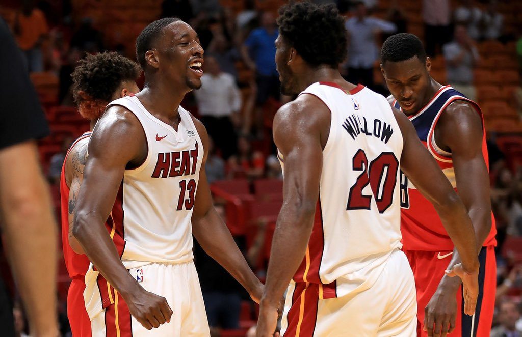 Bam Adebayo and Justise Winslow