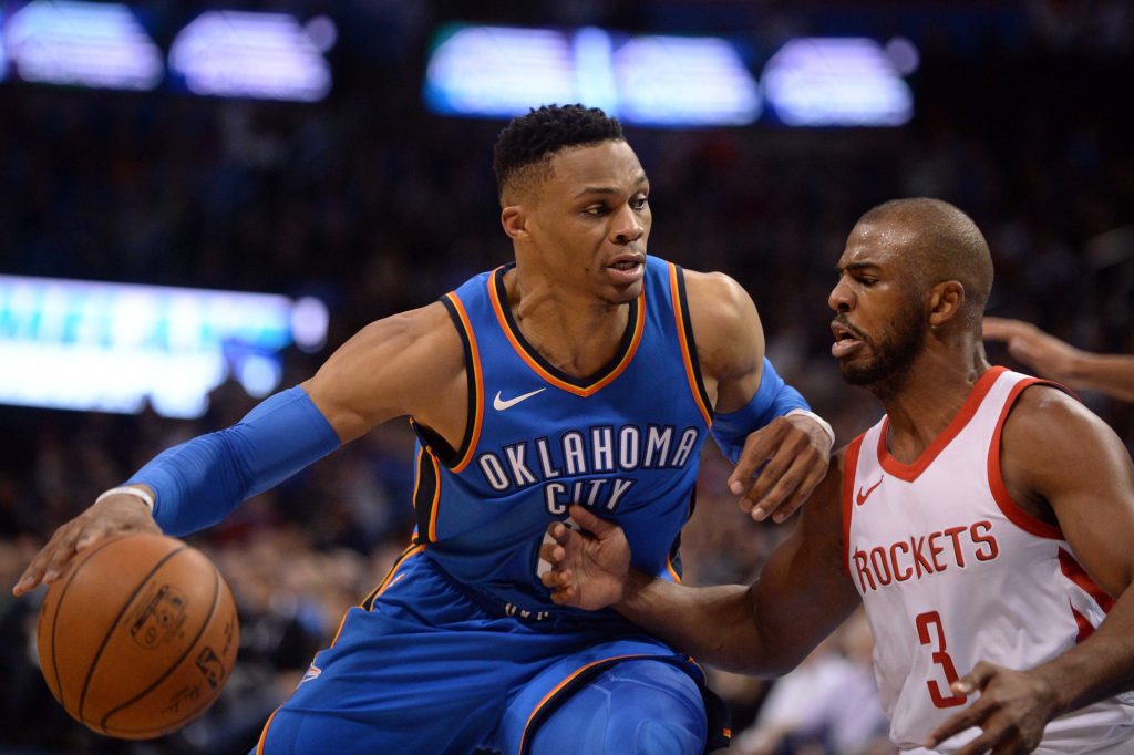 Russell Westbrook and Chris Paul