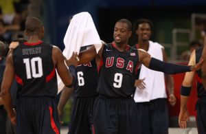 Dwyane Wade and Kobe Bryant Team USA