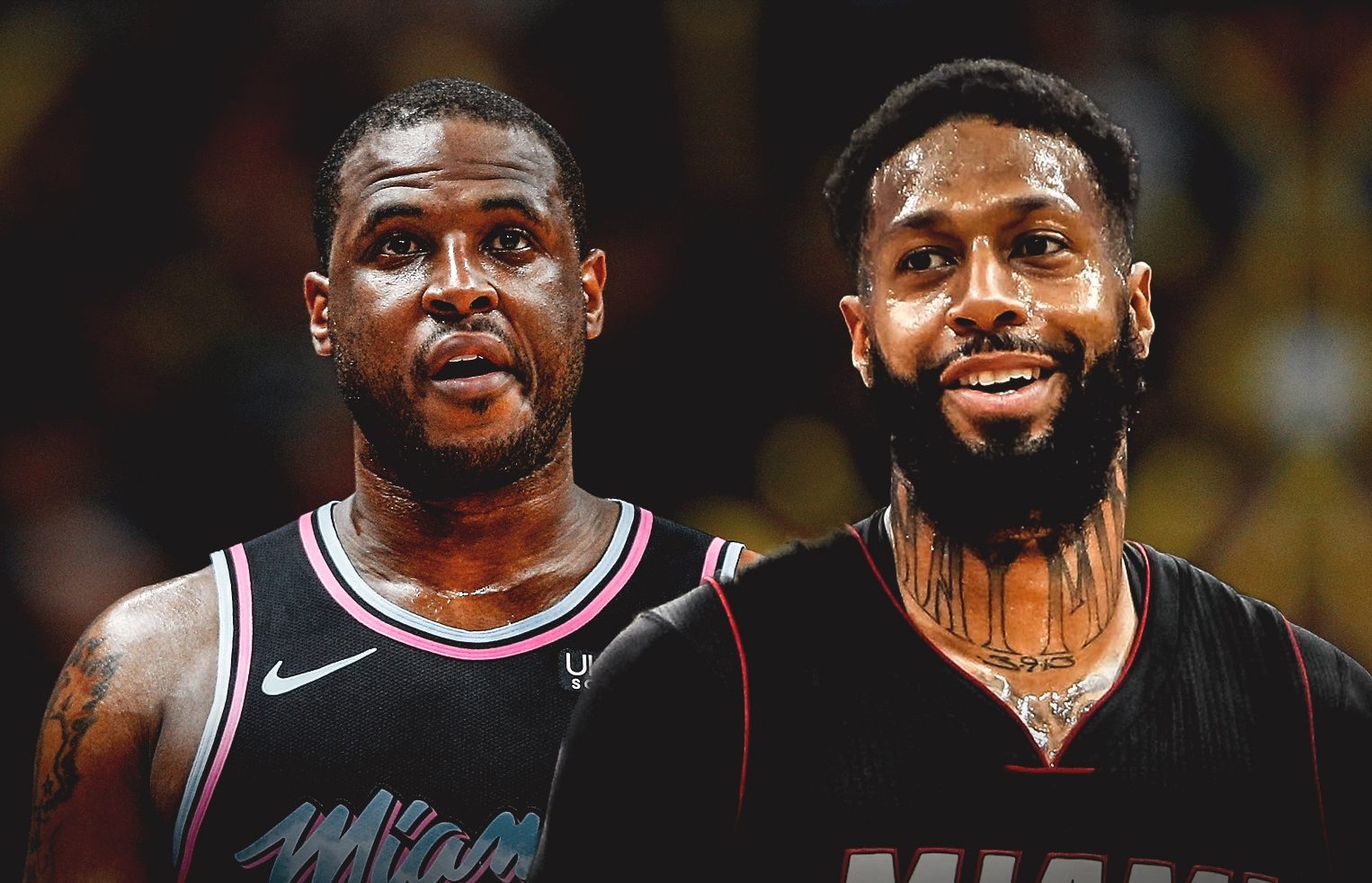 Dion Waiters and James Johnson