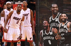 Dwyane Wade, LeBron James and Kevin Durant