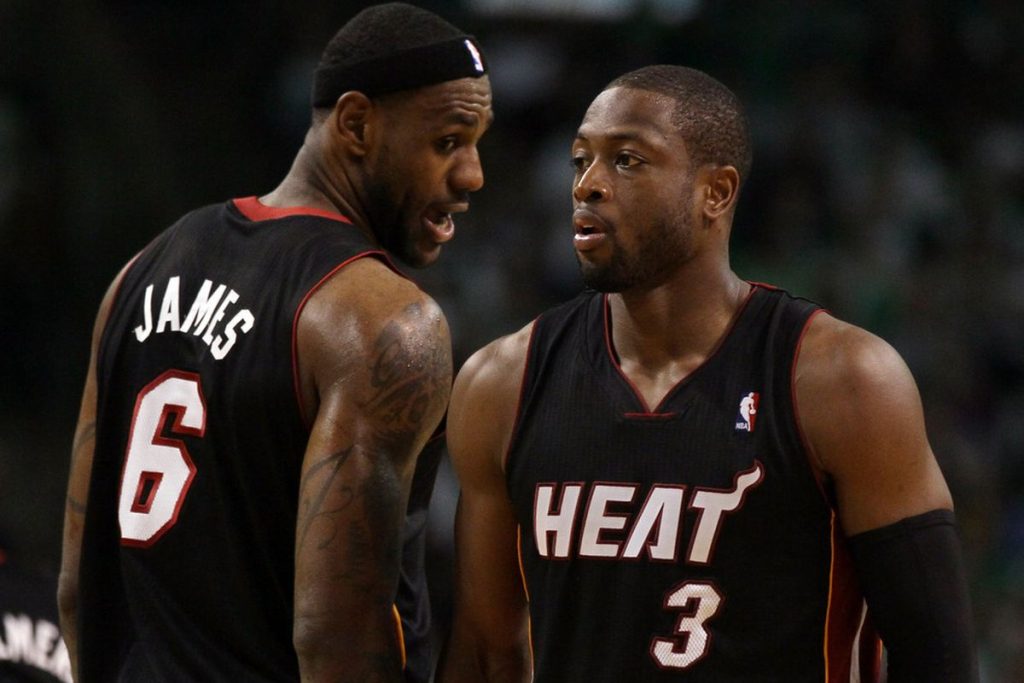 NBATogetherLive: LeBron James (47 points) and Dwyane Wade (44 points) put  on a show in 2006