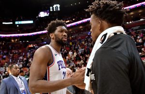 Joel Embiid and Jimmy Butler