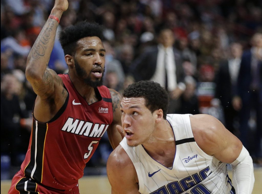 Derrick Jones Jr. and Aaron Gordon