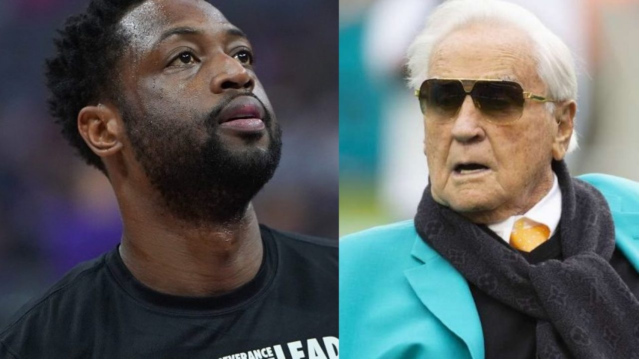 Dwyane Wade Pays Respects to Don Shula After Miami Dolphins