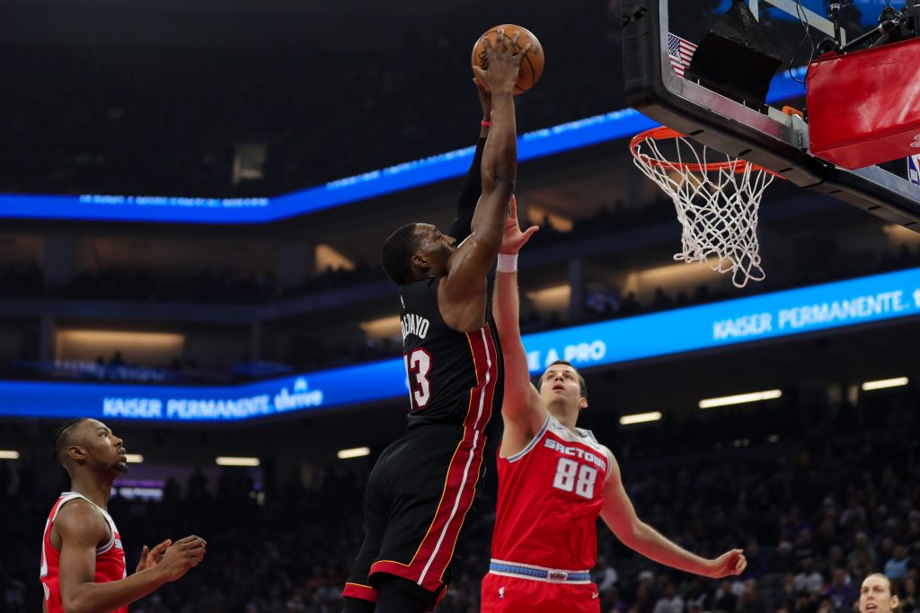 Bam Adebayo and Nemanja Bjelica