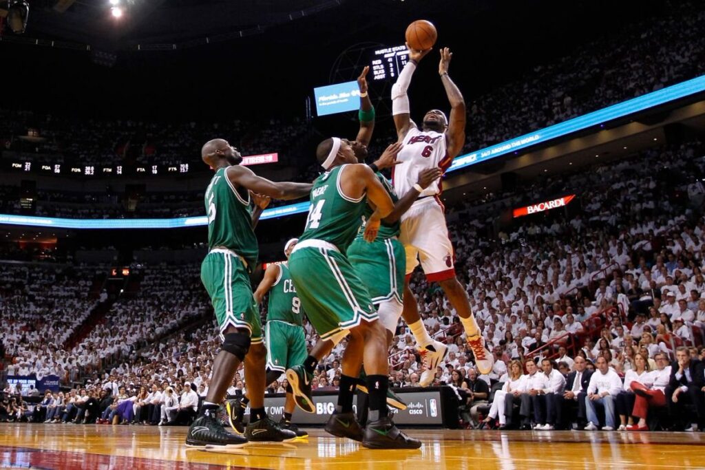 LeBron James Boston Celtics