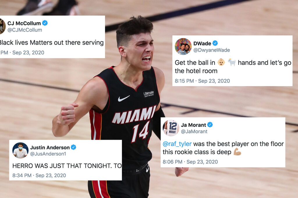 Heat star Tyler Herro breaks into fashion industry with new line Tyler Herro  x Hudson - WSVN 7News, Miami News, Weather, Sports