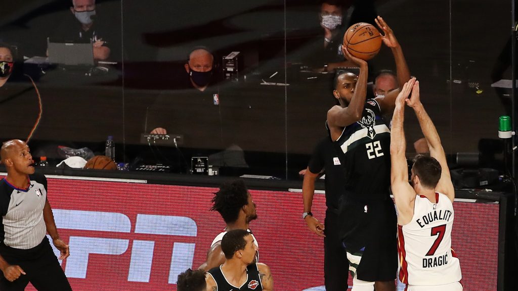 Khris Middleton and Goran Dragic