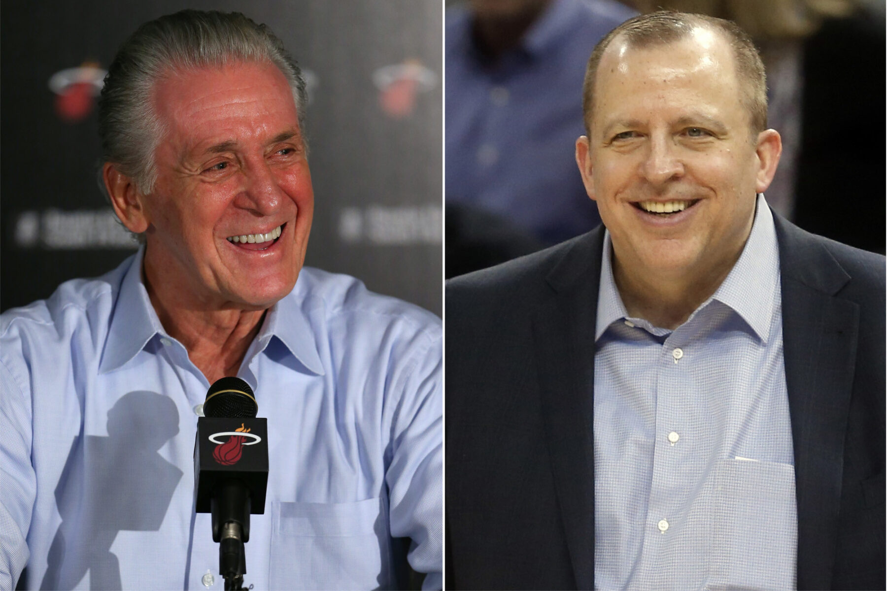 Tom Thibodeau heaps praise on Pat Riley, looking to mimic Miami Heat  culture with New York Knicks - Heat Nation