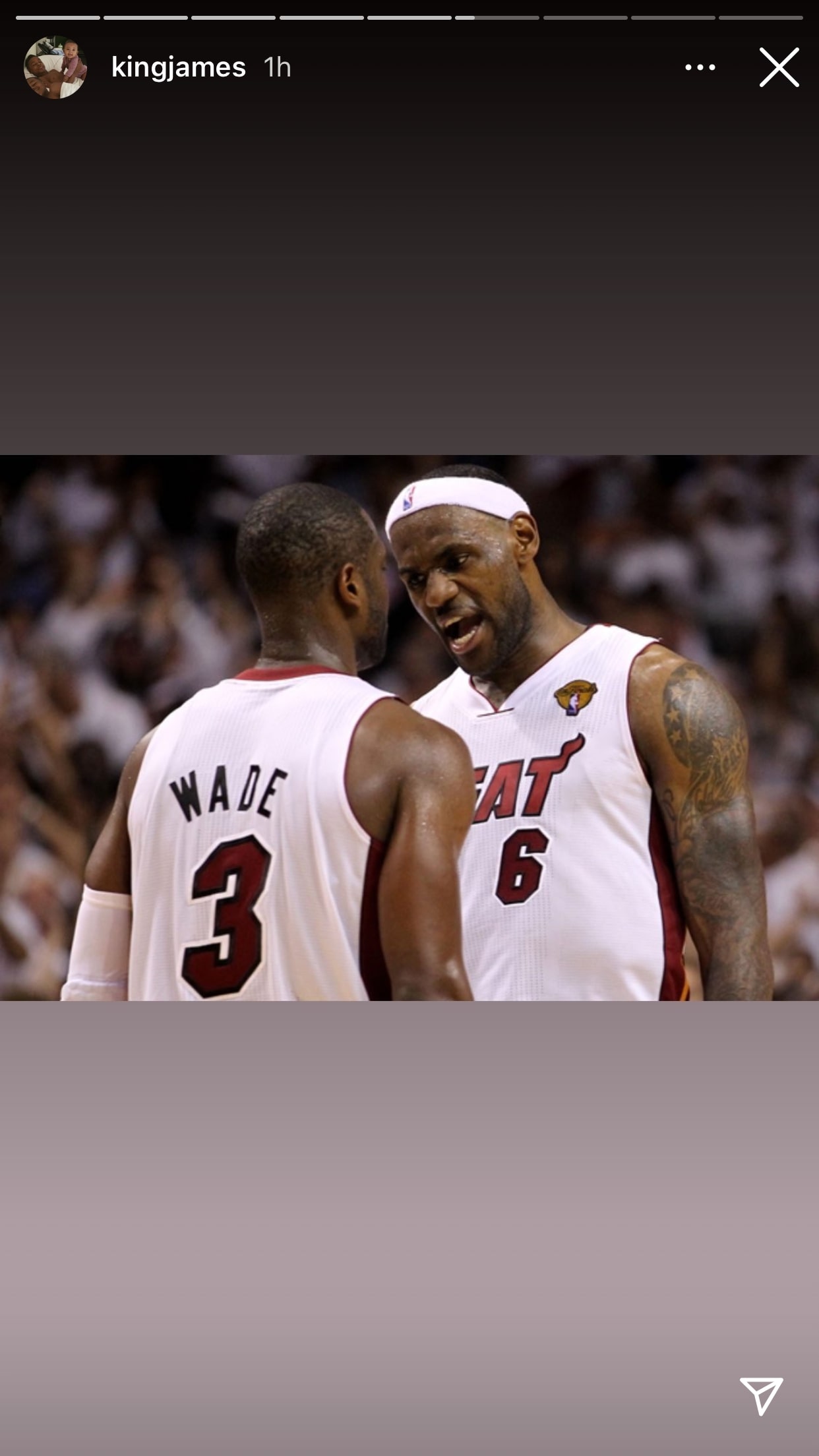 LeBron James and Dwyane Wade