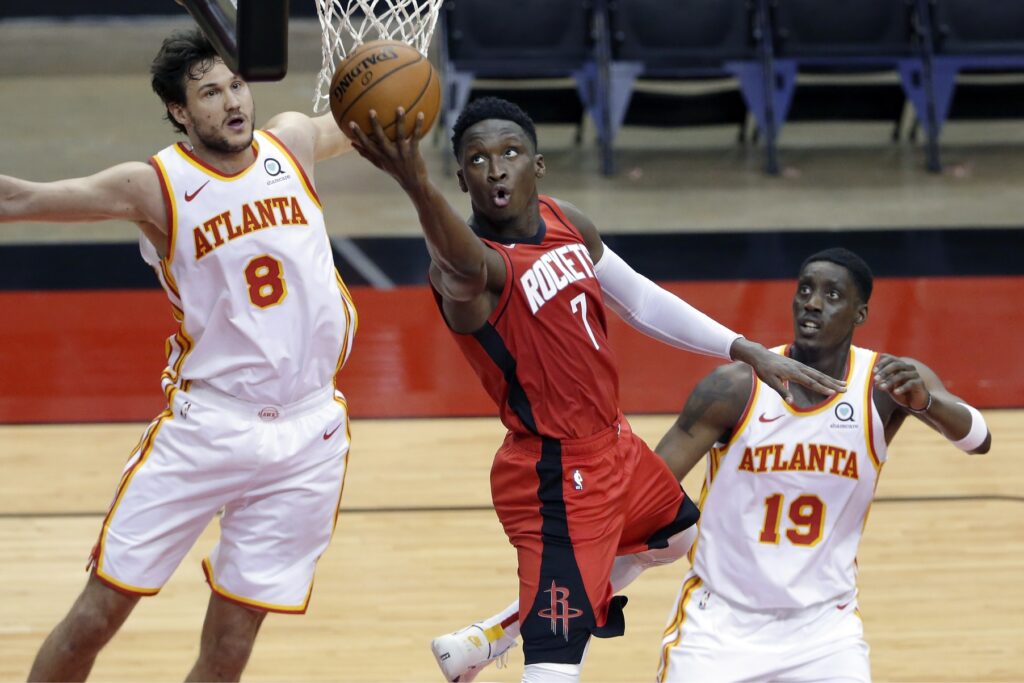 Victor Oladipo, Danilo Gallinari and Tony Snell